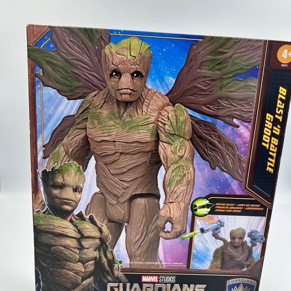 Hasbro Guardians of the Galaxy Blast 'N Battle Groot Action‎ Figure - Picture 1 of 5